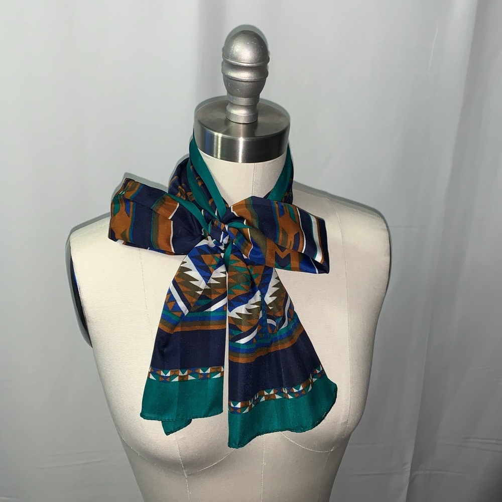 Vintage Tribal Print Scarf